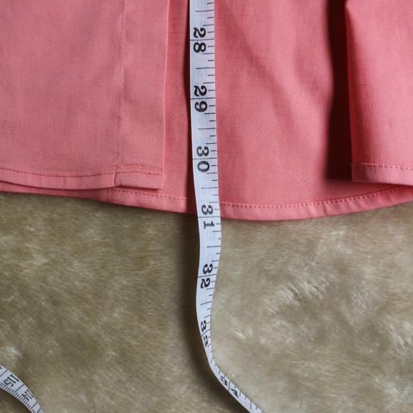 Le Château Salmon Pink Slim Fit Men's shirt - Picture 4 of 14